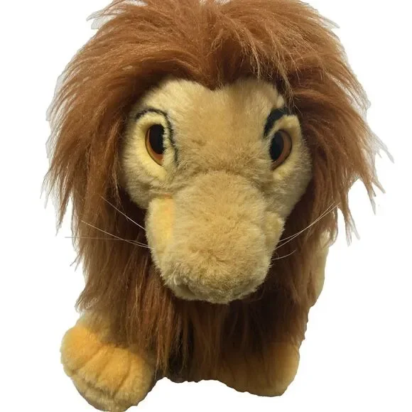 Disney Store 23" Plush‎ Mufasa Hand Puppet Large Stuffed Lion King Simba Dad - Picture 11 of 16